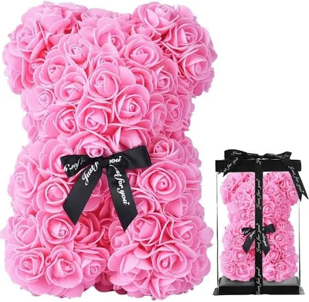 Soft Pink Rose Bear